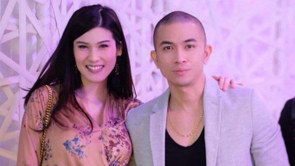 Stevie Agnecya dan suaminya Anggi Pratama.
