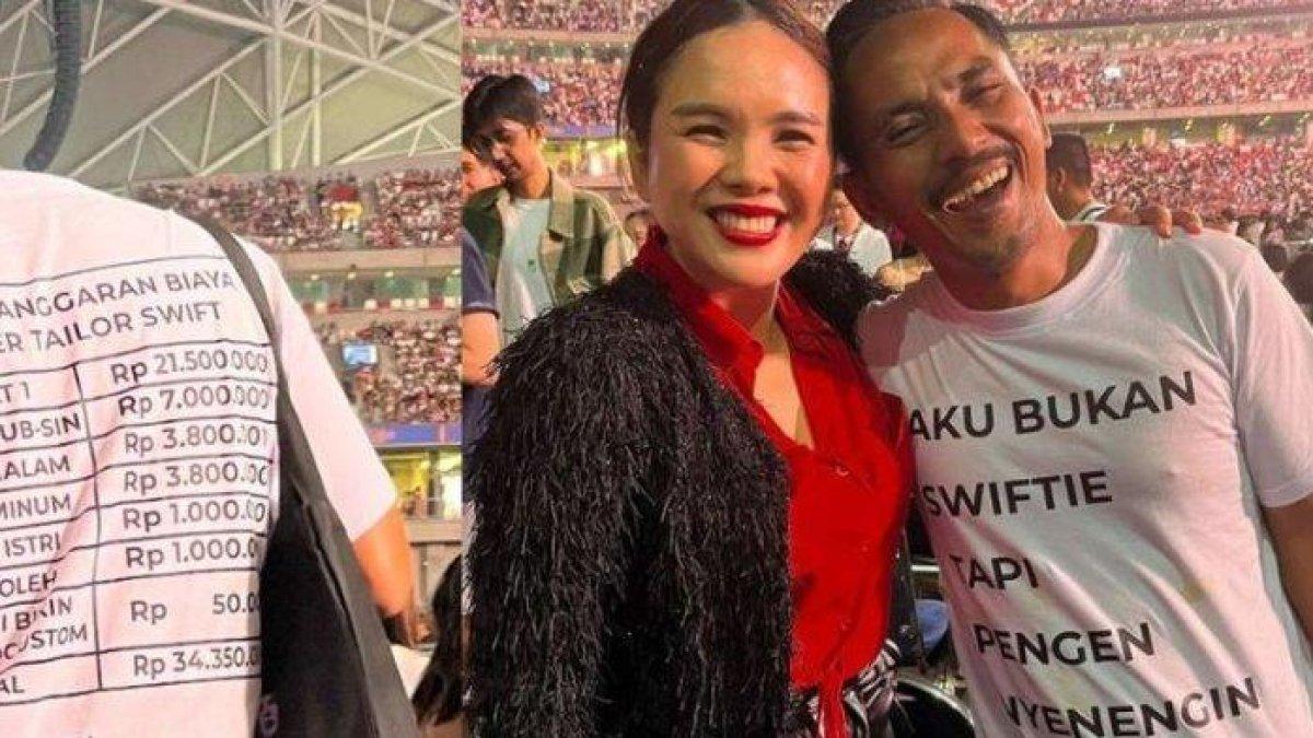 Suami habiskan Rp34 juta agar istri bisa nonton konser Taylor Swift.