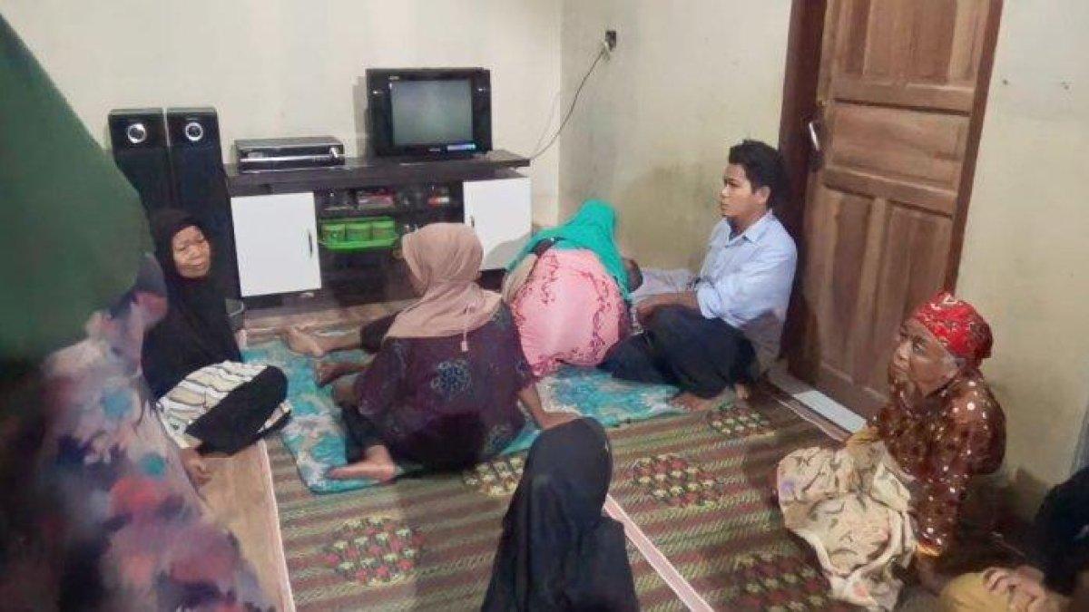Suasana di rumah Nurmala korban kebakaran di Karaoke Orange Tegal