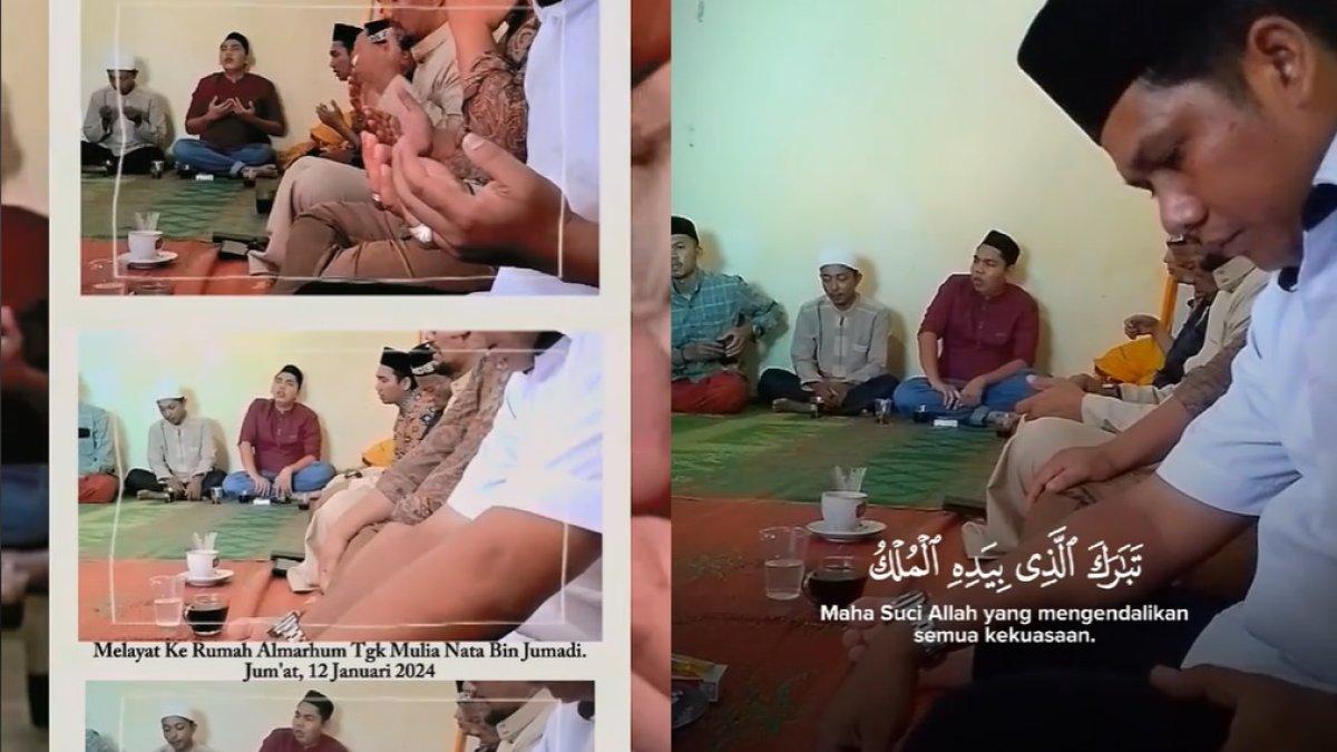 Suasana duka di kediaman Mulia Nata di Indonesia