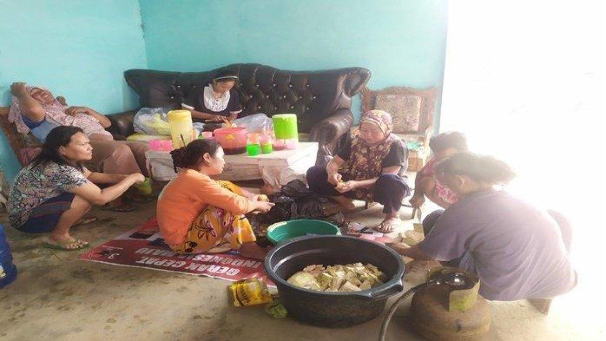 Suasana rumah calon pengantin yang hilang di Palembang