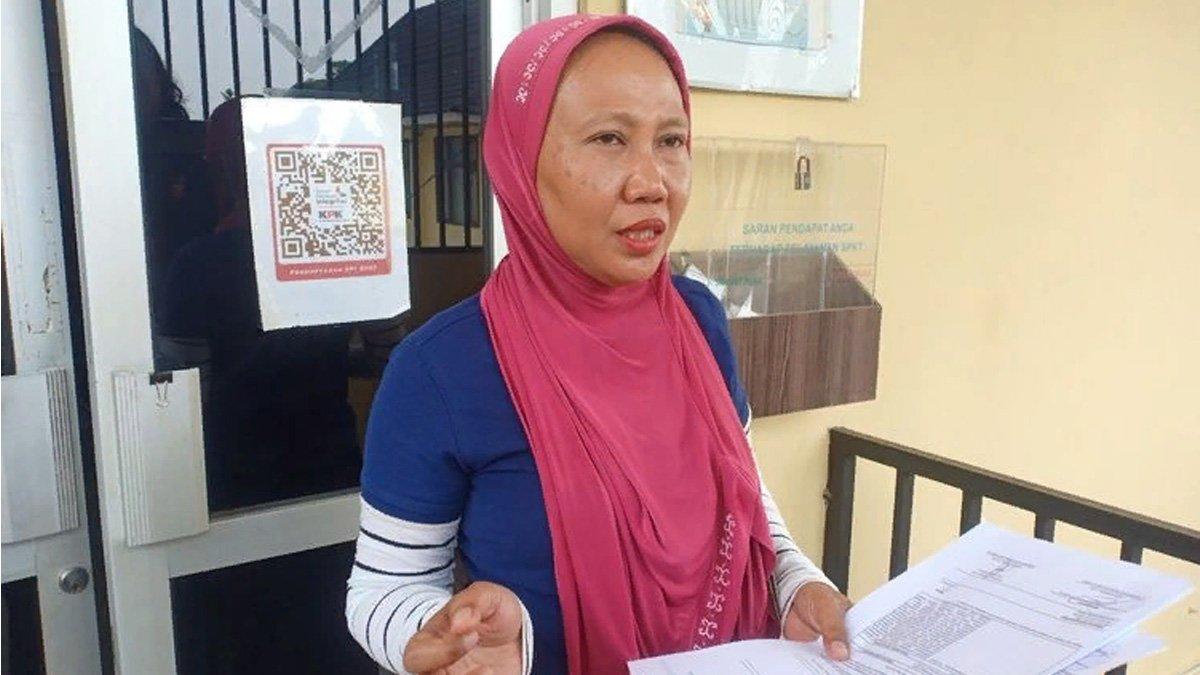 Sudaryanti (44) korban penipuan kekasihnya yang mengaku polisi.