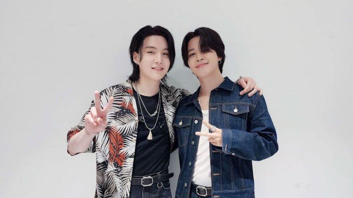 Suga dan Jimin BTS 'rebutan' sahabat
