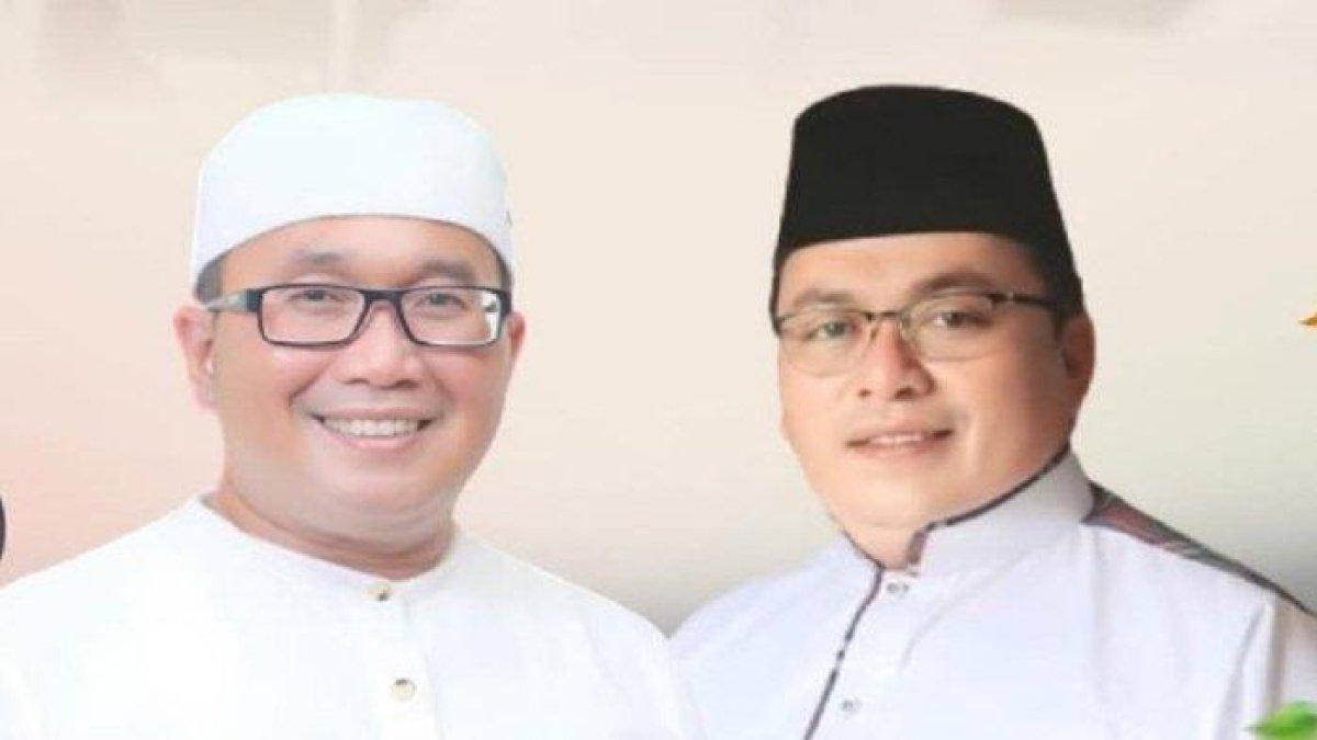 Sujiwo (kiri) resmi unggul dalam Pilkada Kubu Raya 2024. Ia memperoleh suara total 161.901.