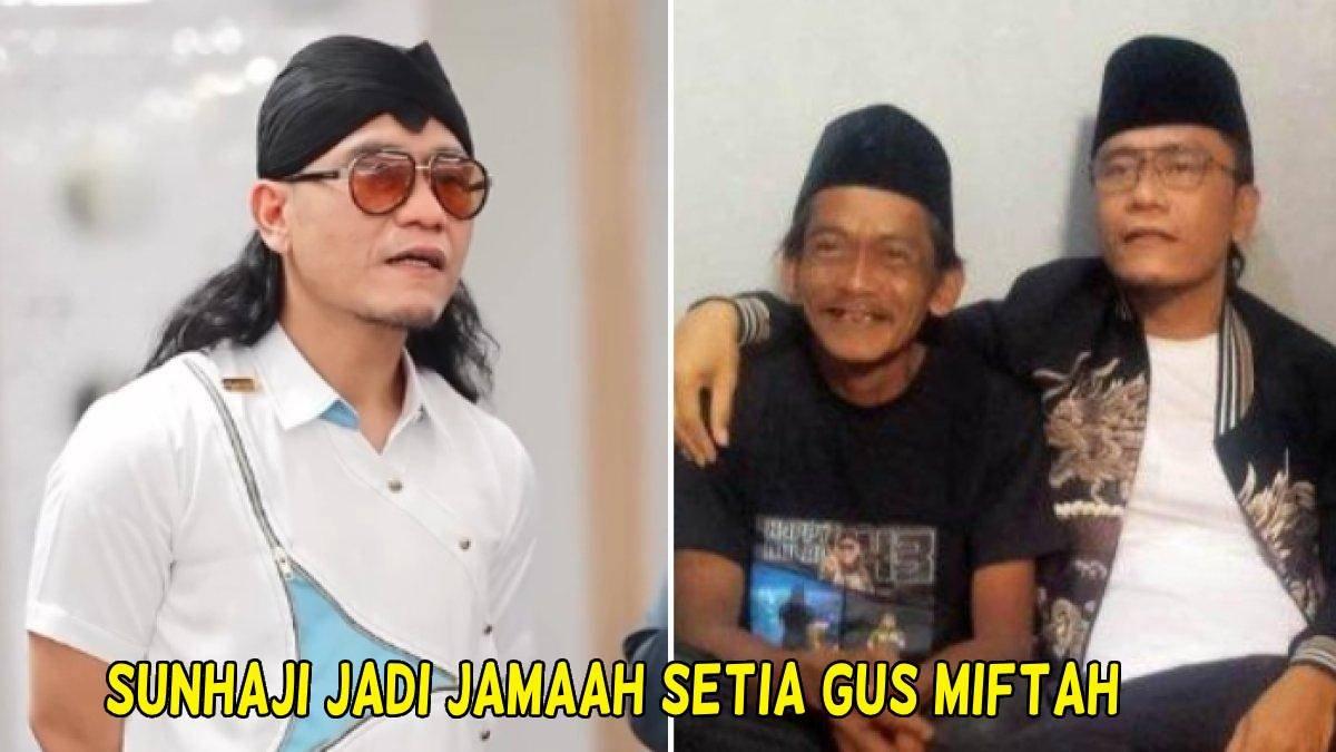 Sunhaji jadi jamaah setia Gus Miftah, senang akan ada pengajian di rumahnya.