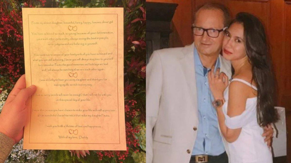 Surat Bramwell Pearce untuk Pevita Pearce