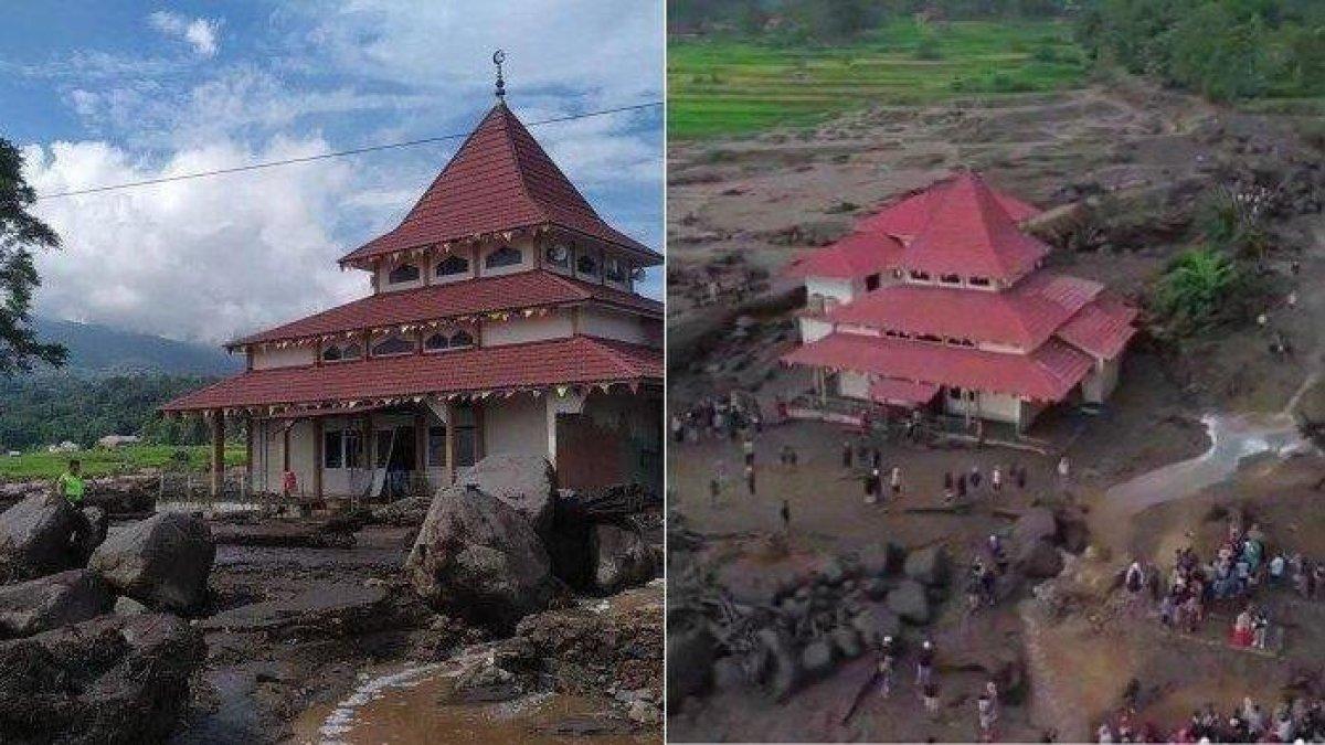 Surau Kasiak An Nur yang berada di Simpang Bukik, Bukik Batabuah, Agam, Sumatera Barat