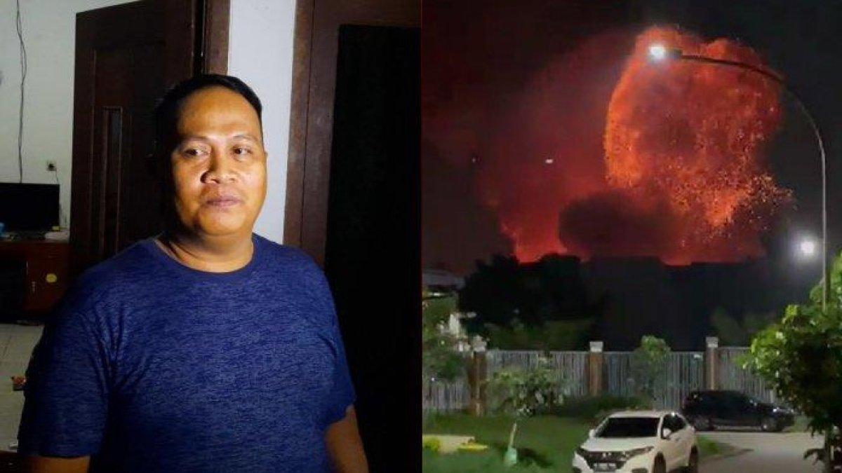 Suryadi beri kesaksian saat gudang peluru di Bekasi meledak, warga yang sedang buka puasa bubar