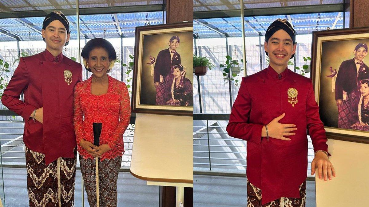 Susi Pudjiastuti bersama sang putra, Alvy Xavier