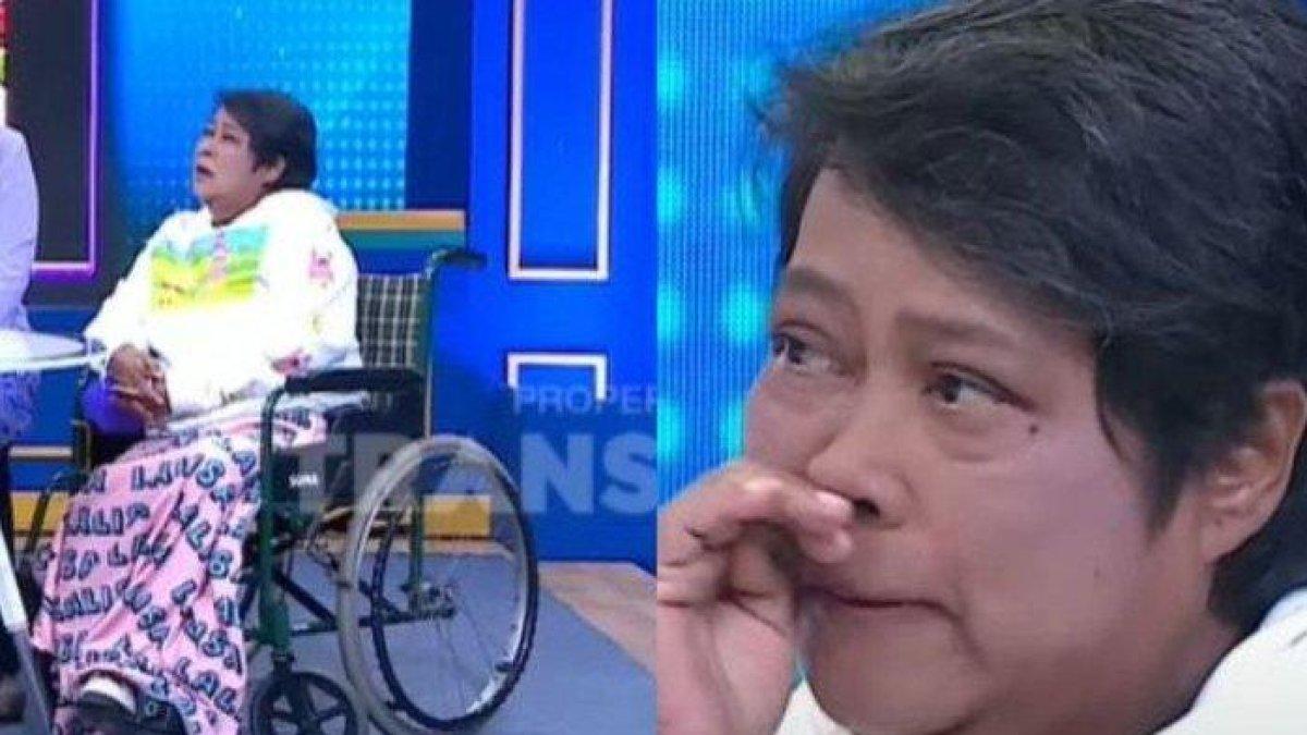 Suti Karno kini hidup dengan hanya satu kaki.