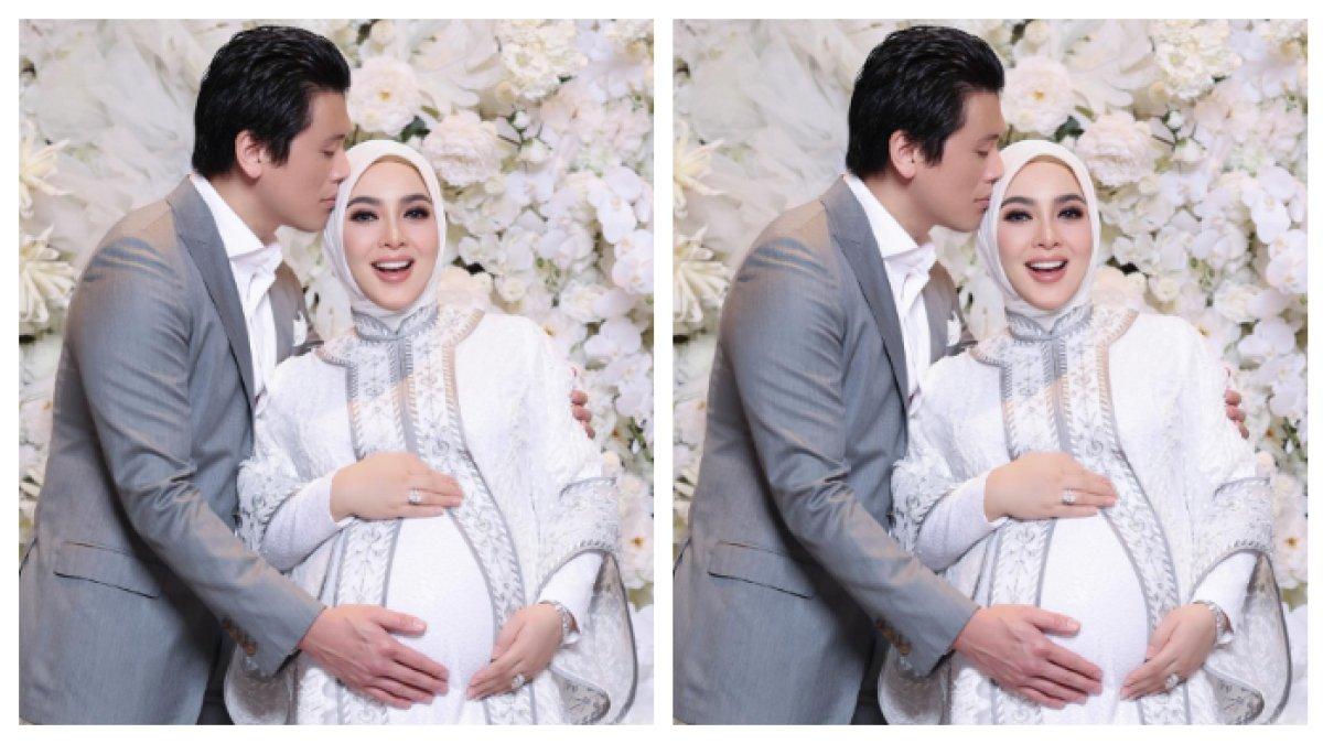 Baby Bump Syahrini di usia 7 bulan