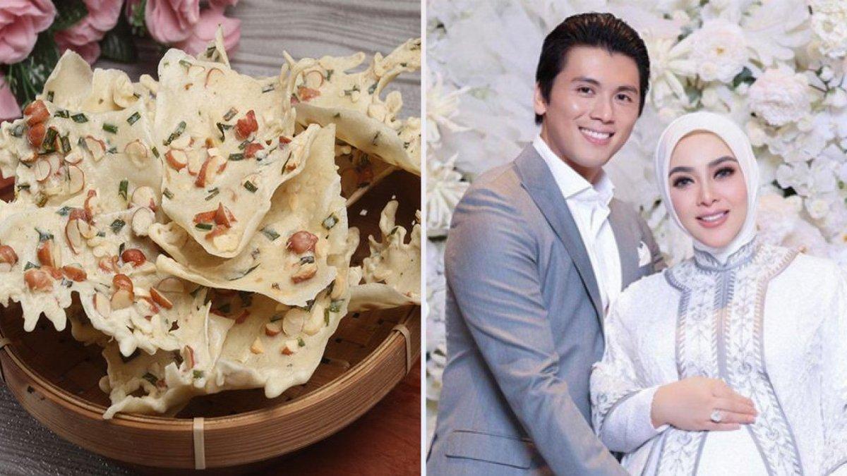 Syahrini ngidam peyek, minta Aisyahrani kirim ke Singapura.