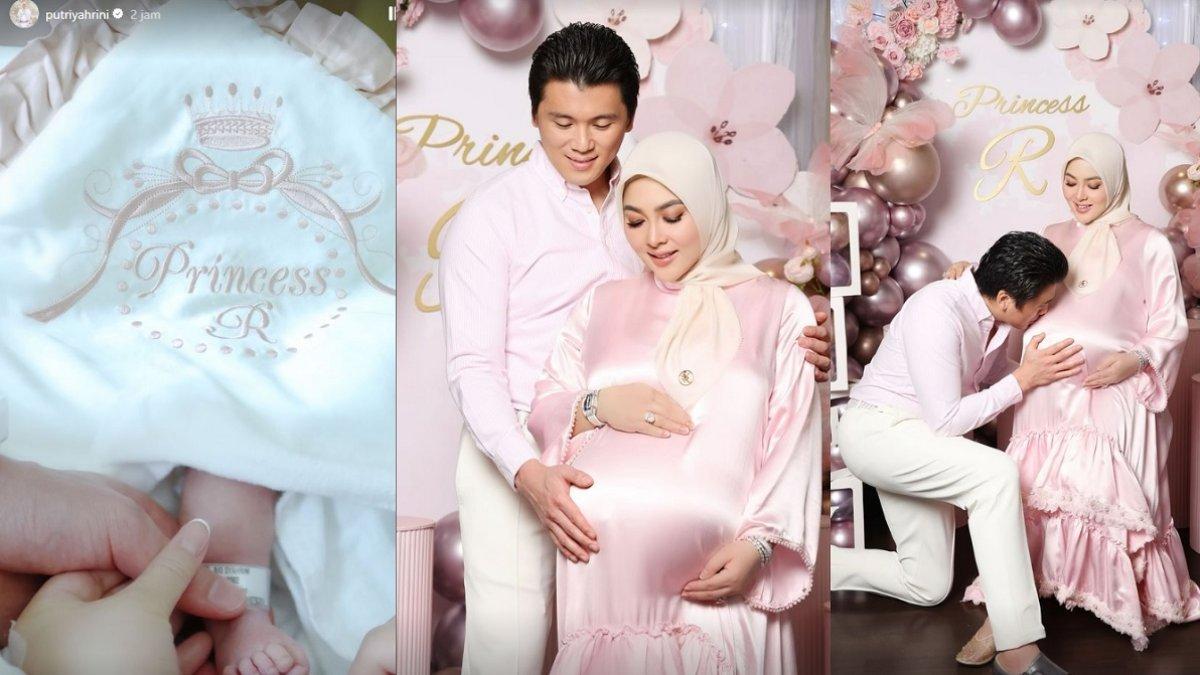 Syahrini perdana unggah potret bayinya