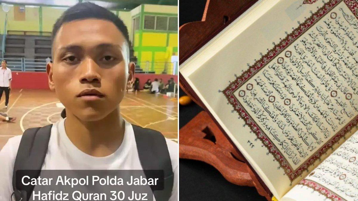 Syahrul Faizin, taruna polisi hafal 30 juz dipercaya jadi imam shalat Jumat.