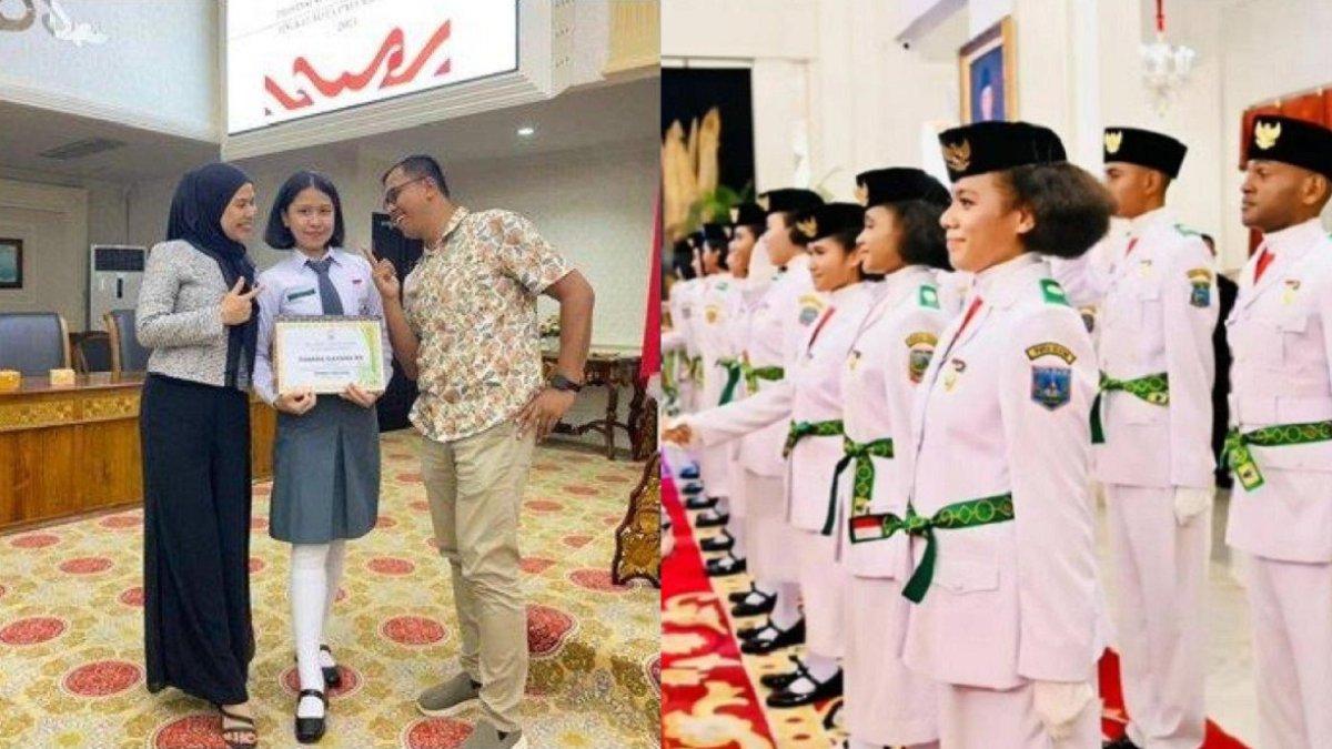 Tahara Cahaya siswi Palembang jadi Paskibraka Nasional