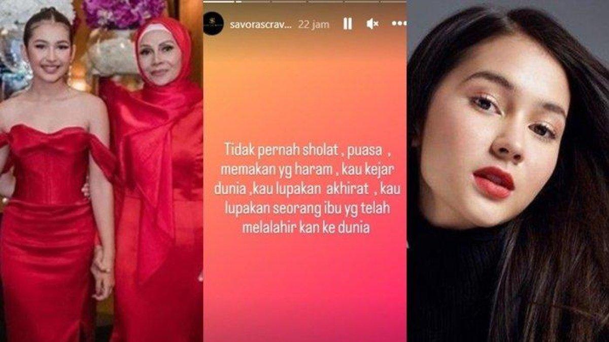Tak Pernah Solat dan Puasa, Aib Sandrinna Michelle Dikuliti Ibu Kandung
