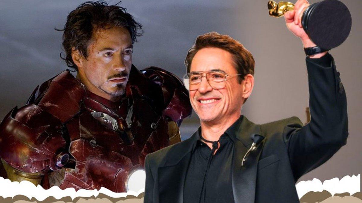 Robert Downey Jr. memenangkan Oscar pertamanya.