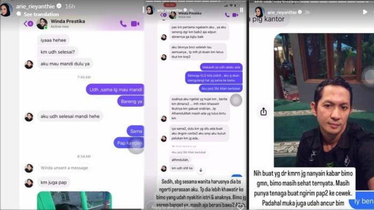 Tak kapok kepergok selingkuh, suami selebgram Arie kembali berulah (Instagram @arie_rieyanthie)