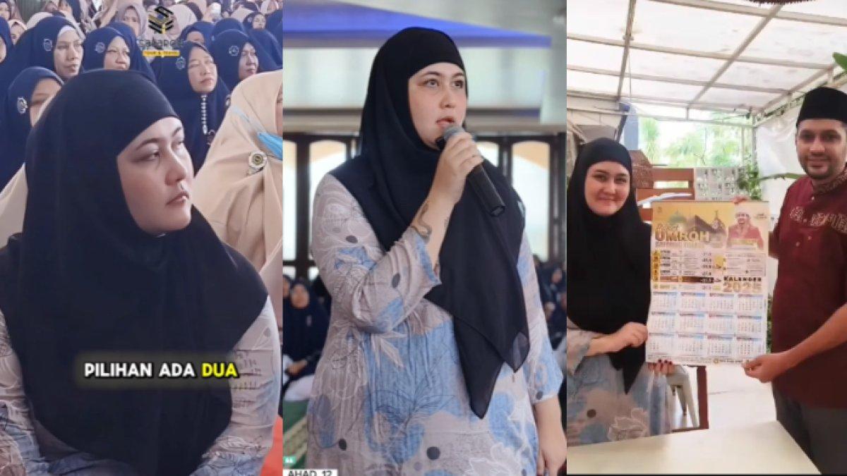 Talitha Curtis dapat hadiah umroh gratis