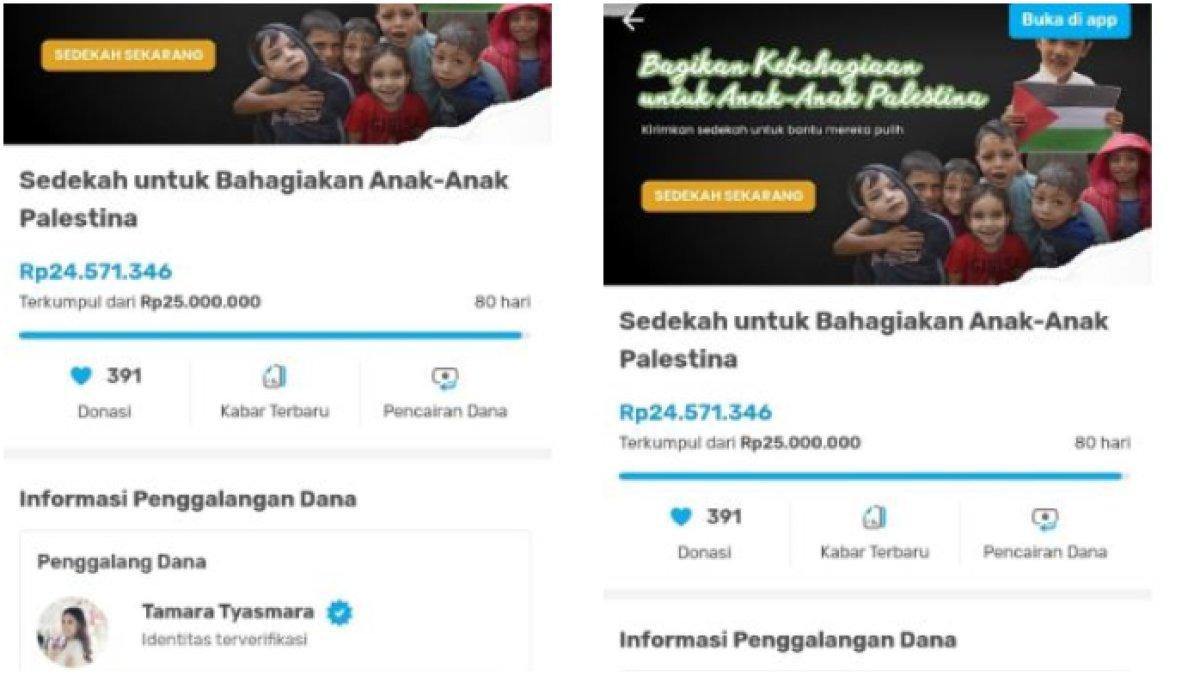 Tamara Tyasmara buat penggalangan dana usai 3 hari tewasnya Dante