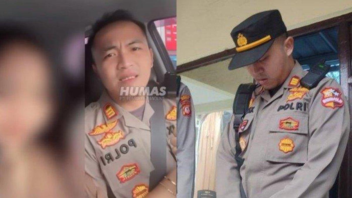 Tampang David Heydar si polisi gadungan