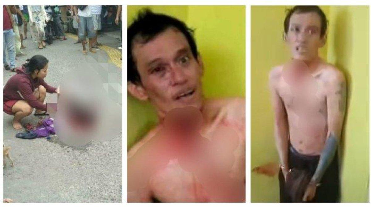 Tampang anak bacok ibunya di Jakbar