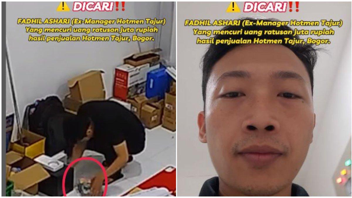Tampang mantan karyawan yang curi uang Hotman Paris