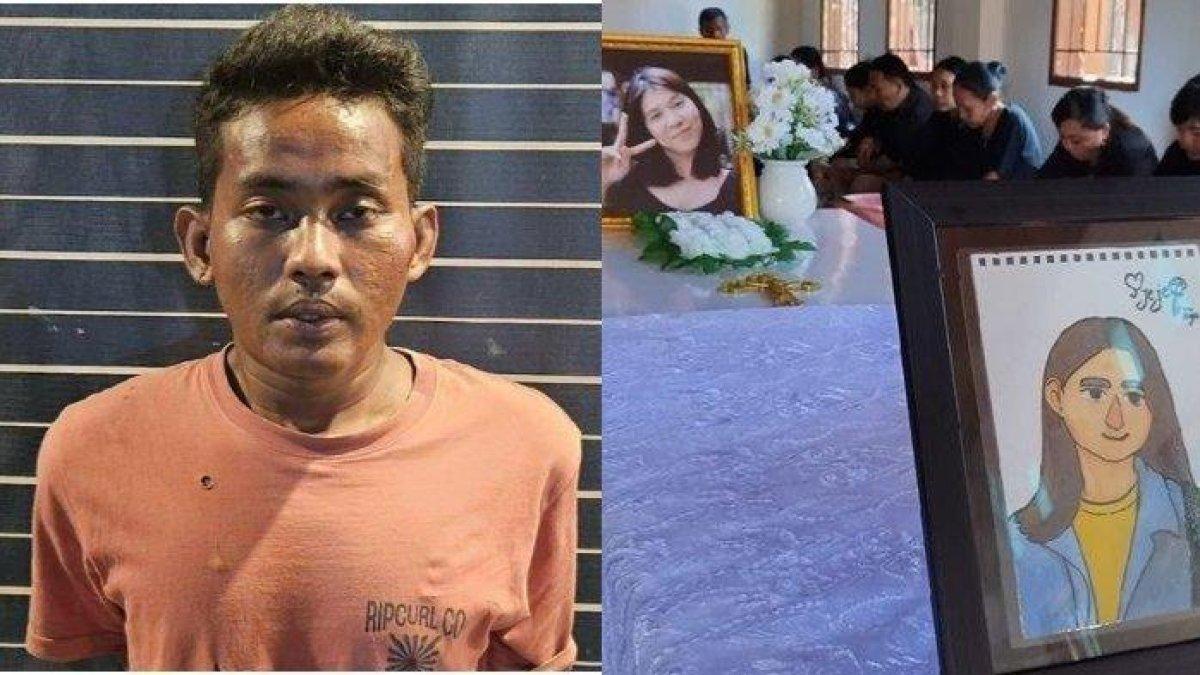 Tampang pelaku pembunuh Jessica Sollu di Sulsel