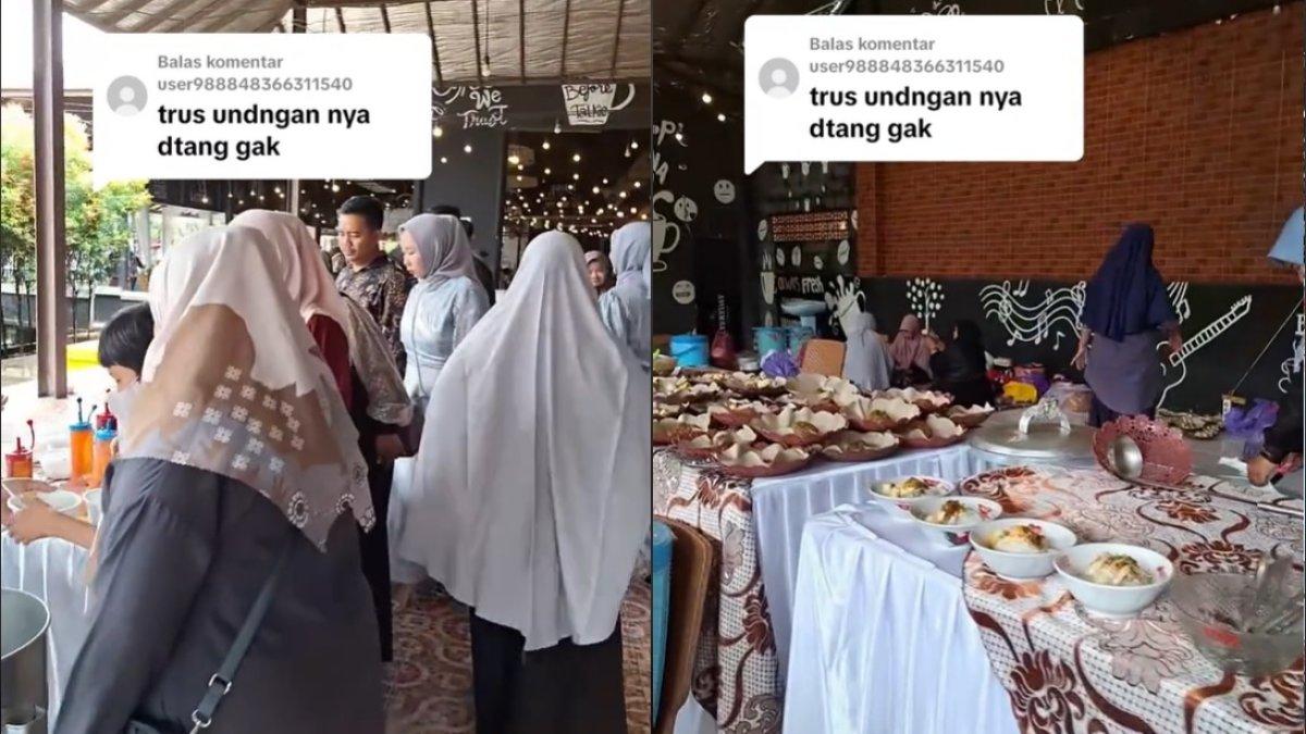 Tamu tetap datang meski pernikahan batal
