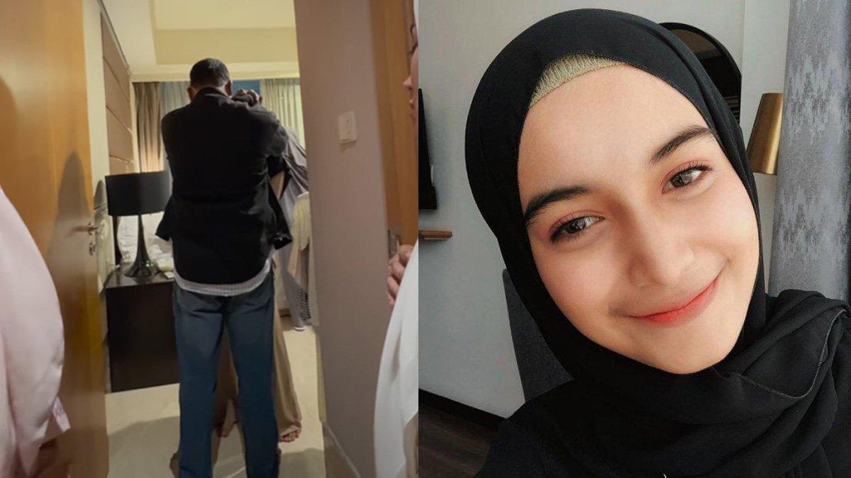 Tangis Cut Intan Nabila di pelukan sang ayah