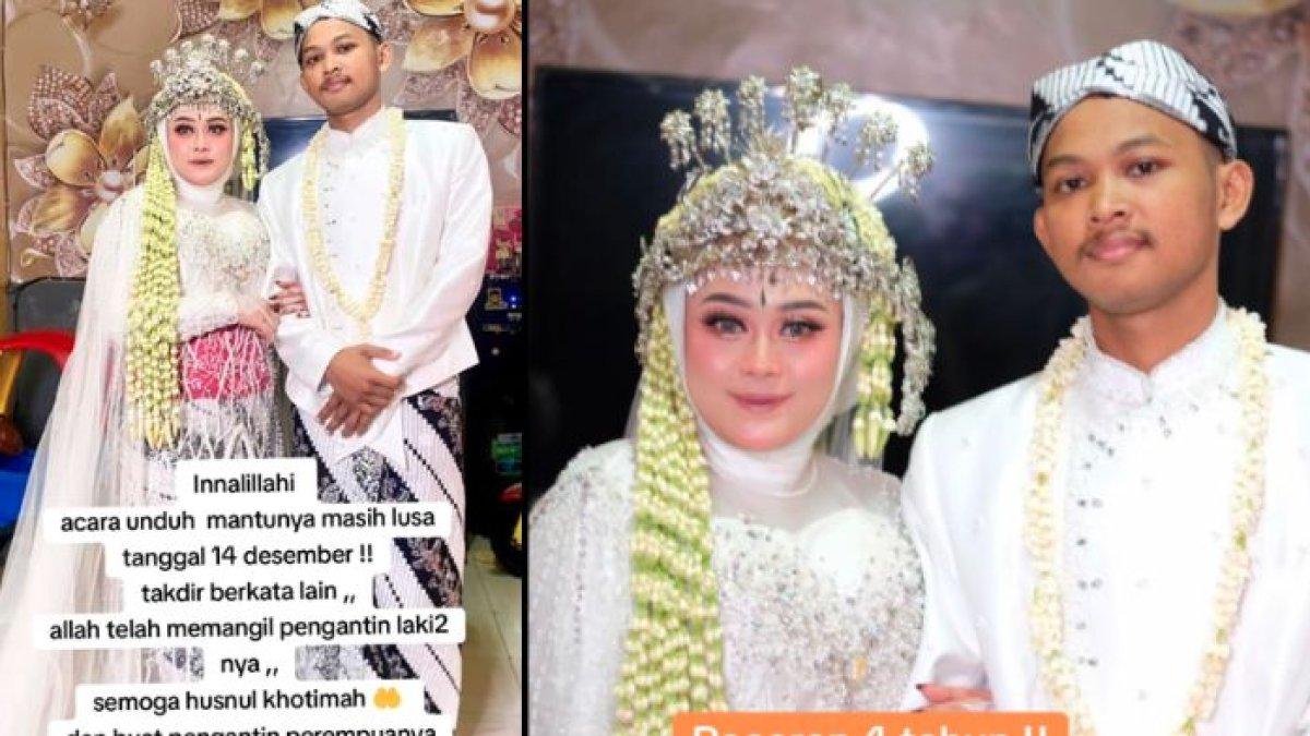 Tangis Pilu Pengantin Wanita, Suami Meninggal Dunia Sebelum Acara Nguduh Mantu