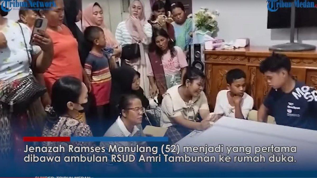 Tangis bungsu lepas kepergian ayah dan lima saudaranya