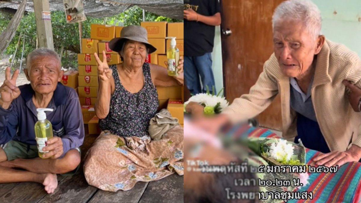 Tangis pilu kakek penjual sampo kehilangan sang istri, menyusul tutup usia 3 bulan
