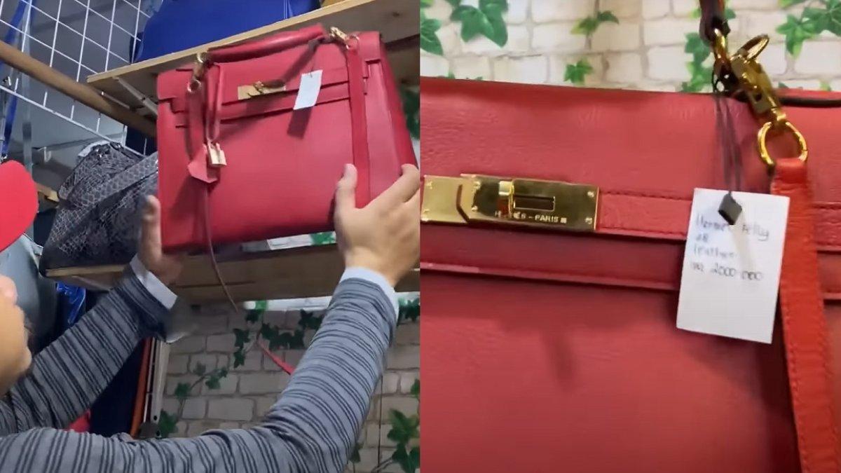 Tas Hermes Kelly bekas dijual dengan harga Rp 2 juta