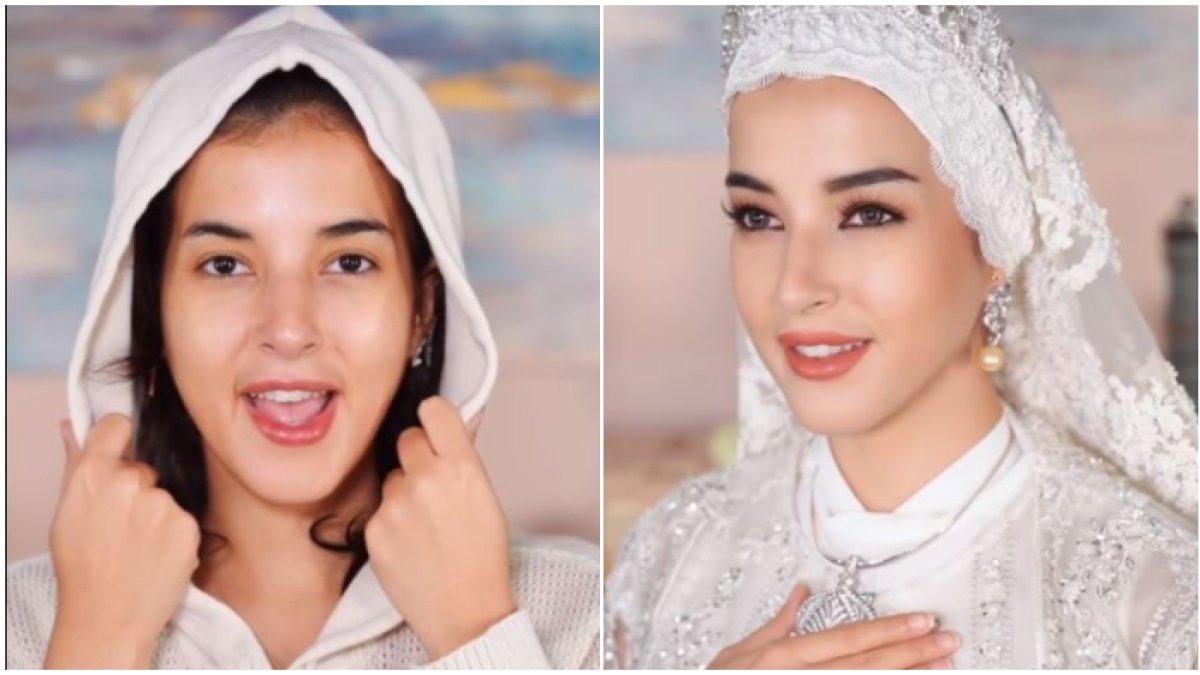 Tasya Farasya dandan mirip Anisha Rosnah, istri Pangeran Andul Mateen