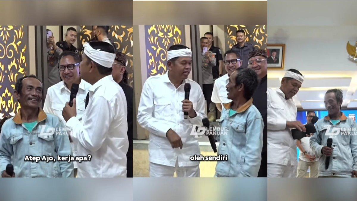 DEDI MULYADI - Capture video Dedi Mulyadi ketika beri santunan ke kusir delman diambil dari Instagram @dedimulyadi71 pada Jumat (21/3/2025). Tatep Ajo dapat rezeki nomplok Rp 40 juta dari Dedi Mulyadi