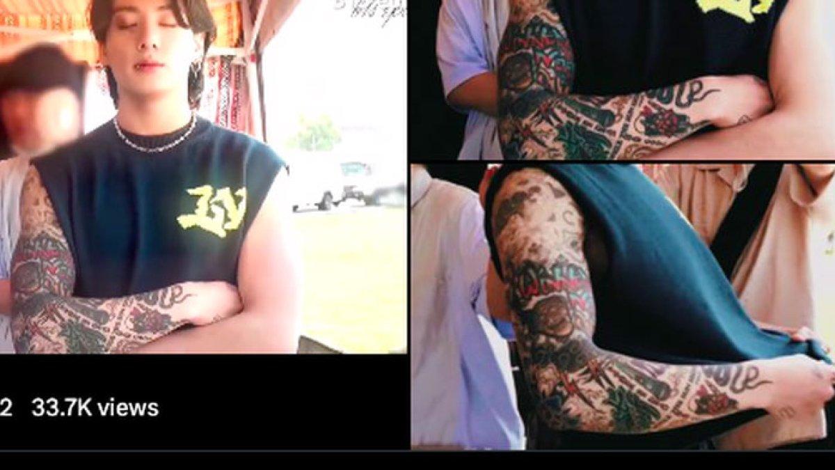 Tato milik Jungkook BTS
