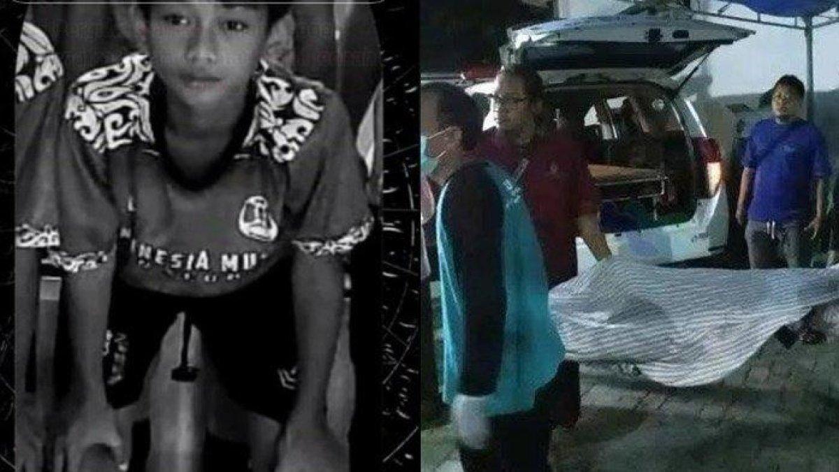 Salah satu pemain kebanggaan U-13 bernama Tegar Dwi Prasetya meninggal dunia usai tersambar petir.