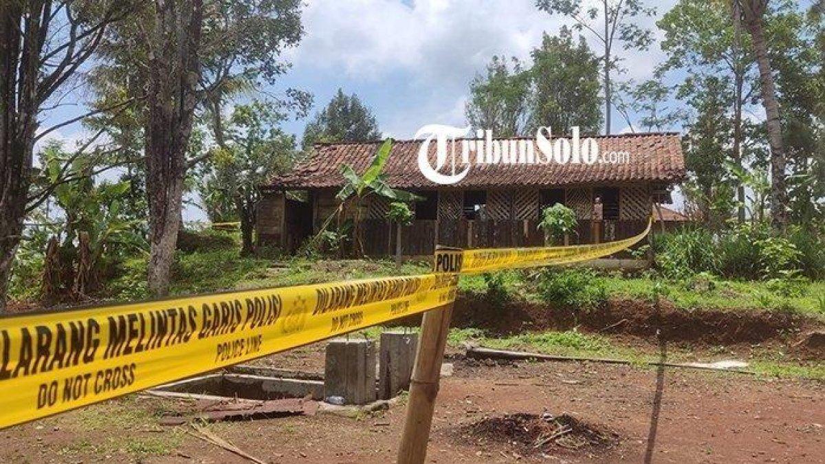 Tempat pemotongan kayu di Kecamatan Girimarto, Kabupaten Wonogiri