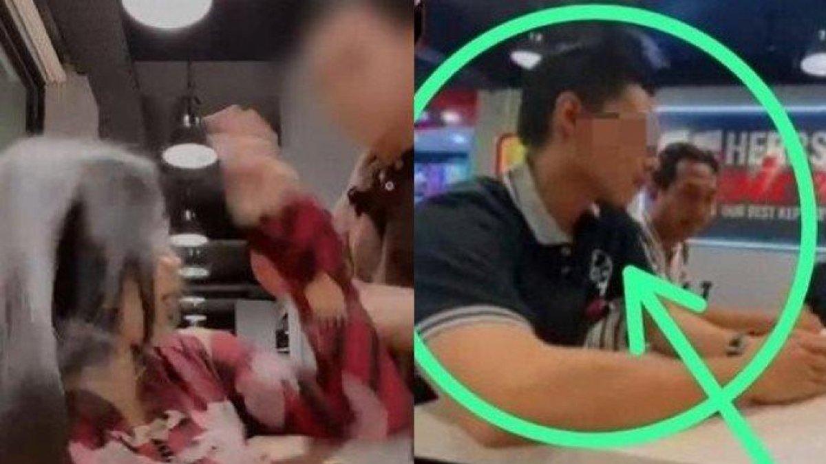 Tengah viral dimedia sosial seorang wanita dipukul berulang kali dan diludahi oleh p