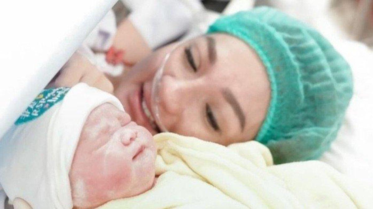 Tengku Dewi Putri melahirkan anak keduanya di RSPI Bintaro, Tangerang Selatan, Rabu (31/7/2024).