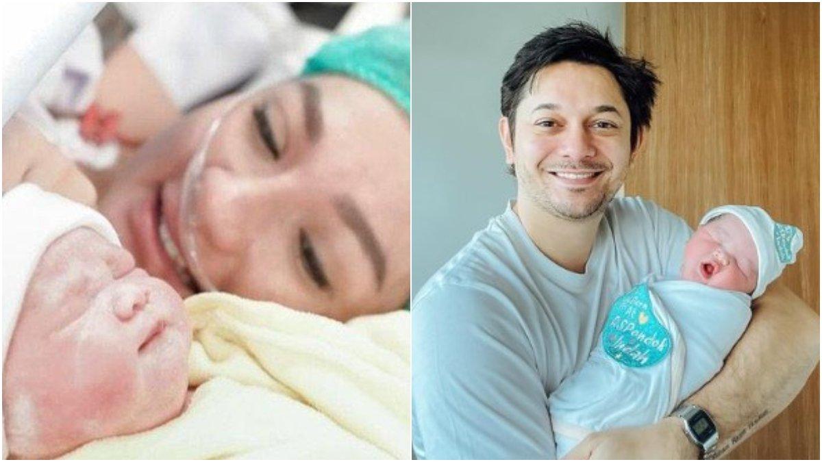 Tengku Dewi melahirkan anak keduanya di RSPI Bintaro, Tangerang Selatan, Rabu (31/7/2024). Andrew Andika bahagia.