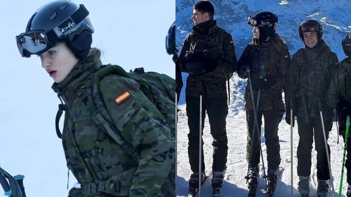 Tentara cantik latihan militer di gunung salju ternyata calon ratu.