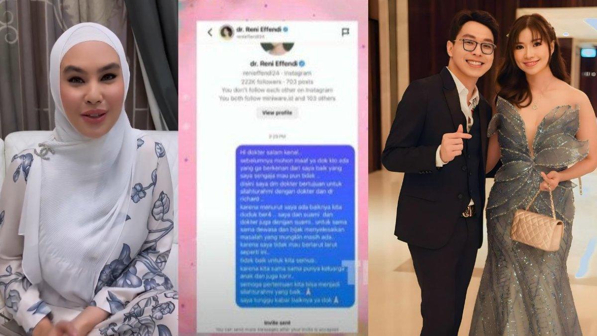 Terungkap isi DM Kartika Putri ke istri Richard Le