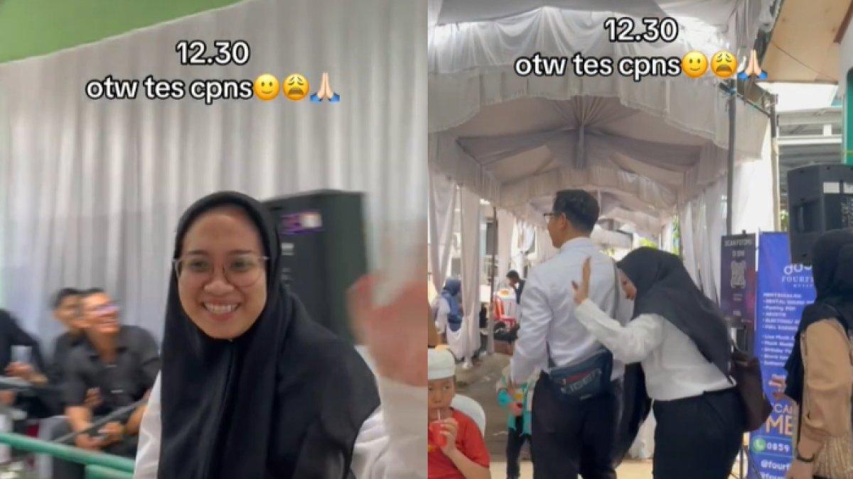 Tes SKD CPNS Dewi ternyata bertepatan dengan hari pernikahannya