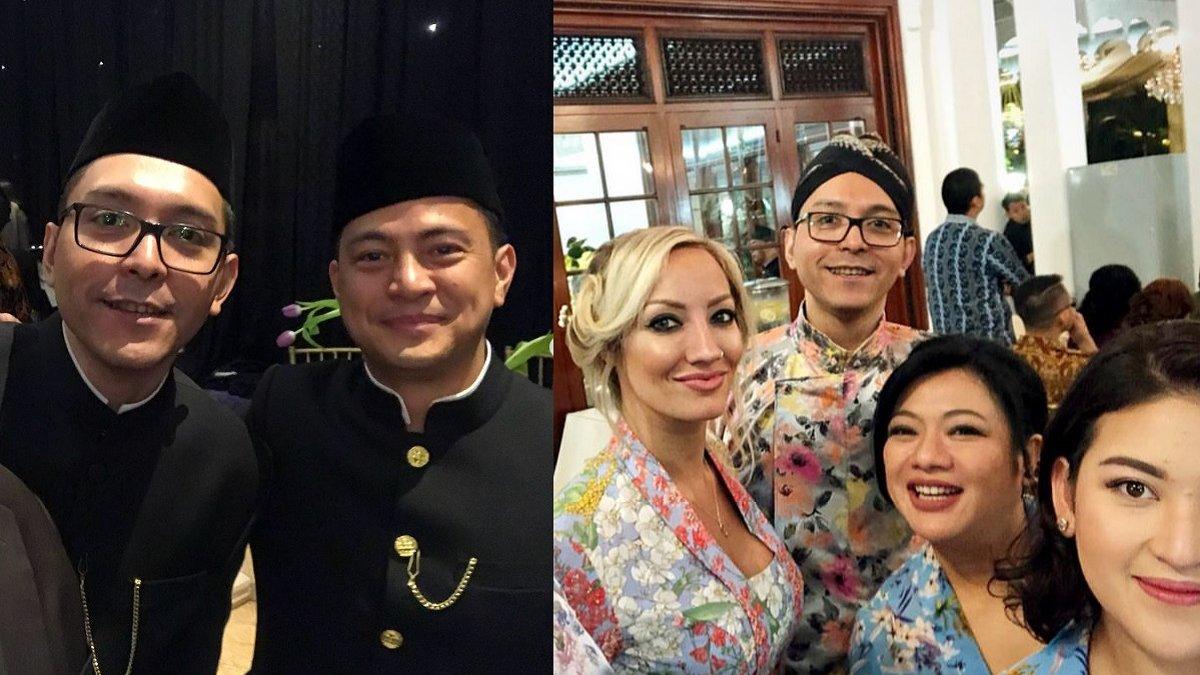 Tetuko Seto di pernikahan keluarga Cendana