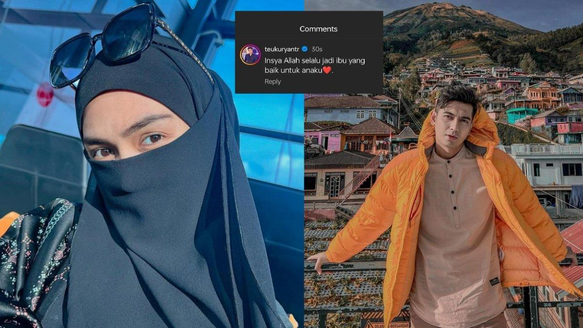 Teuku Ryan sempat komentari Instagram Ria Ricis, baru sebentar sudah hilang