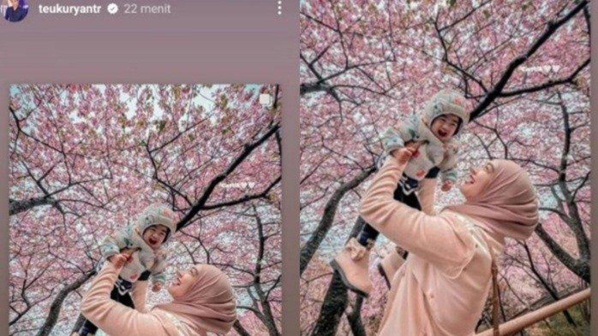Teuku Ryan unggah foto Ria Ricis dan Moana