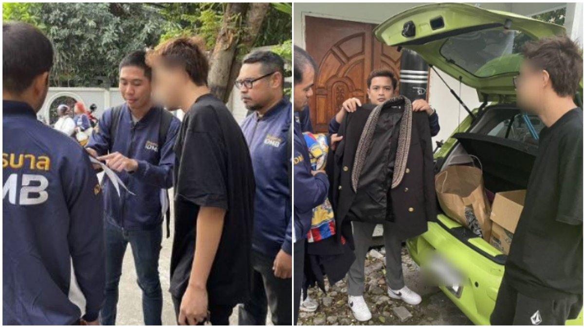 Thanandon malu sampai menangis saat ditangkap polisi