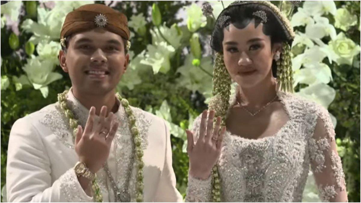 Thariq Halilintar dan Aaliyah Massaid resmi menikah, Jumat, (26/7/2024)/